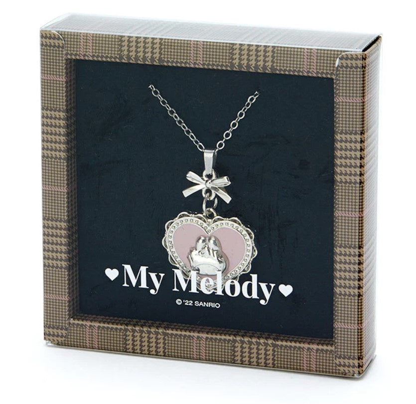 Sanrio My Melody Boxed Pendant Necklace Secret Melokuro Series