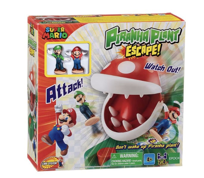 Super Mario Brothers Piranha Plant Escape Epoch Games