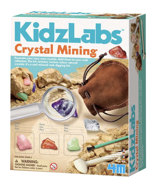 Crystal Mining Science Kit 4M