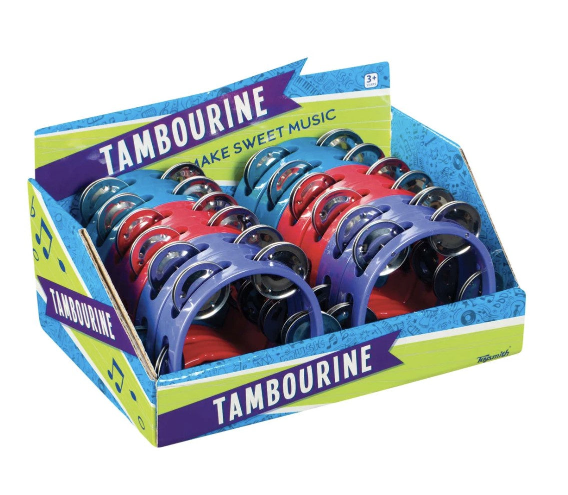 Mini Tambourine Assorted Color