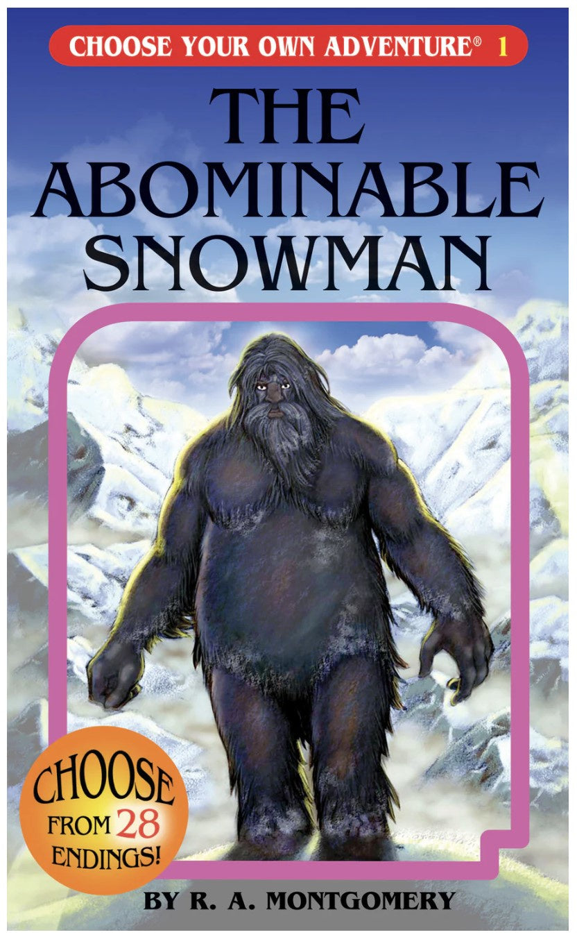 The Abominable Snowman Choose Your Own Adventure Book #1