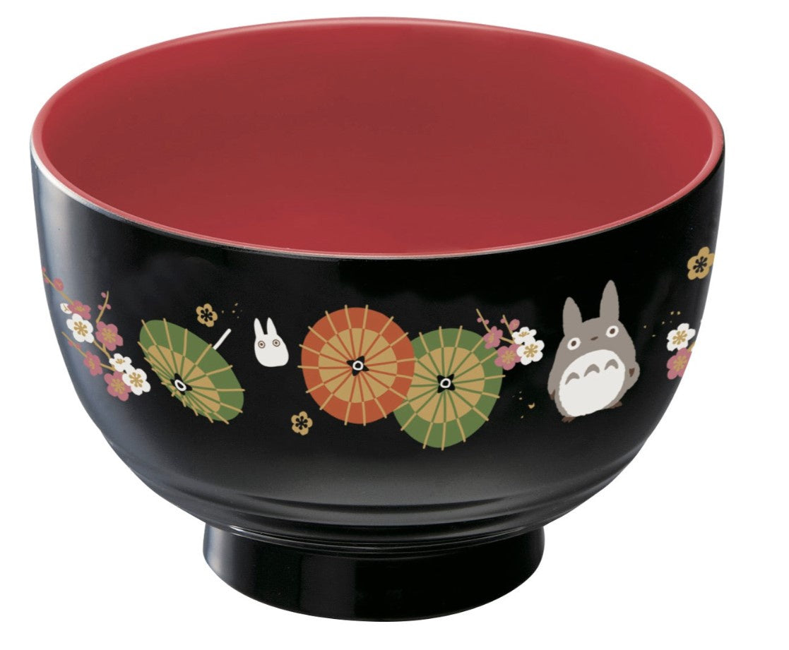 Totoro Traditional Japanese Lacquer Ware Small Bowl