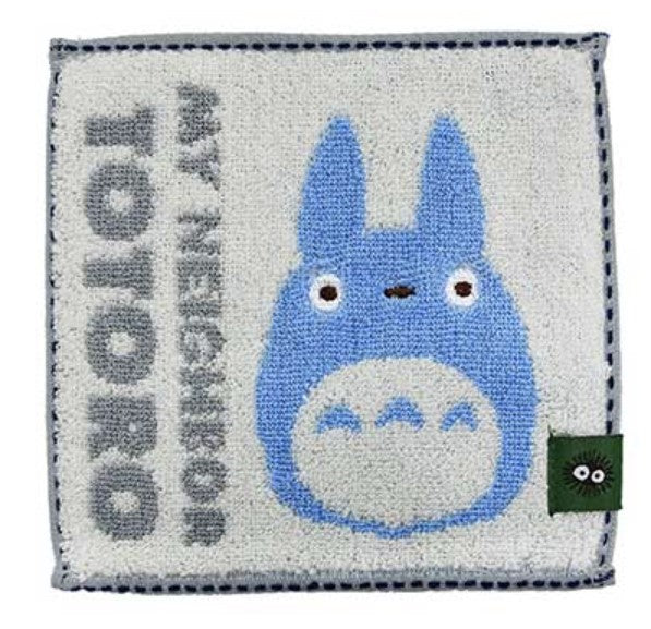 Mame Towel Blue Totoro "My Neighbor Totoro" Marushin Mini Towel