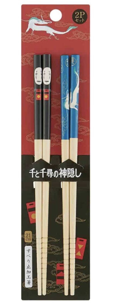 Spirited Away Bamboo Chopsticks Set of 2