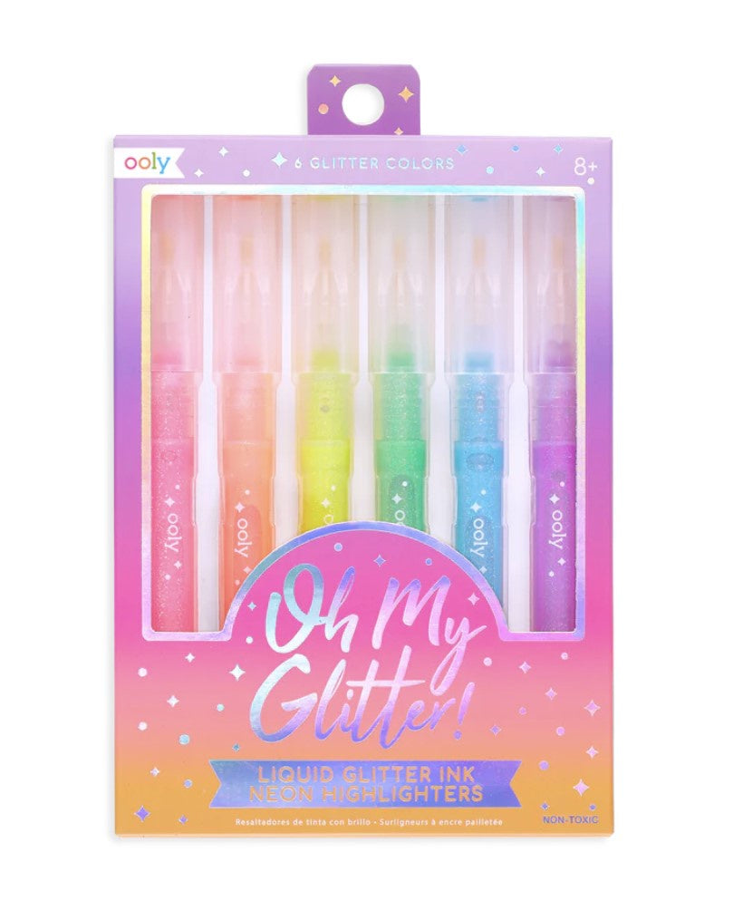 Oh My Glitter! Neon Highlighters