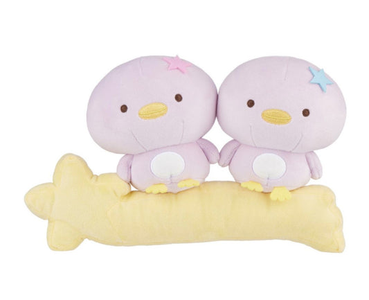 Jinbesan Starry Sky Shooting Star with Hoshizora Penguins Mochi Plush