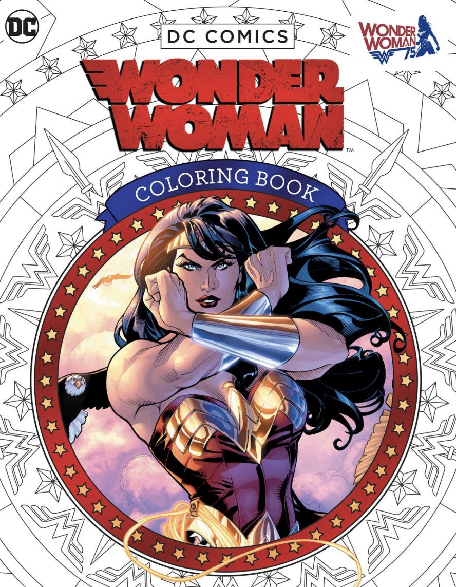 Book Coloring Wonder Woman