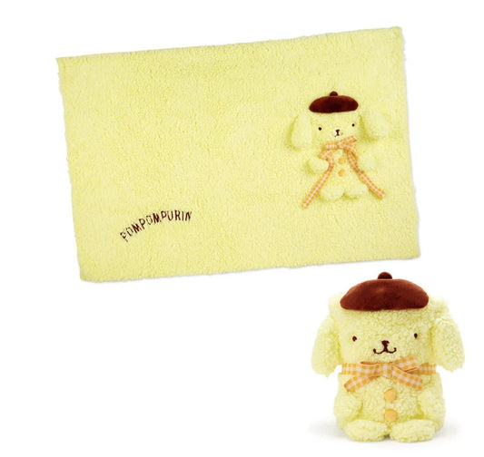 Sanrio 2way Cushion Blanket Pompompurin