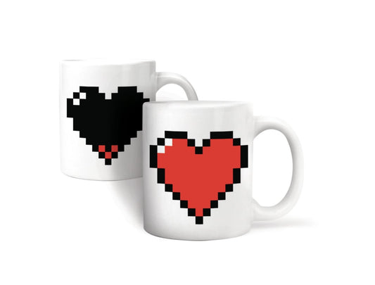 Mug Pixel Heart Refill