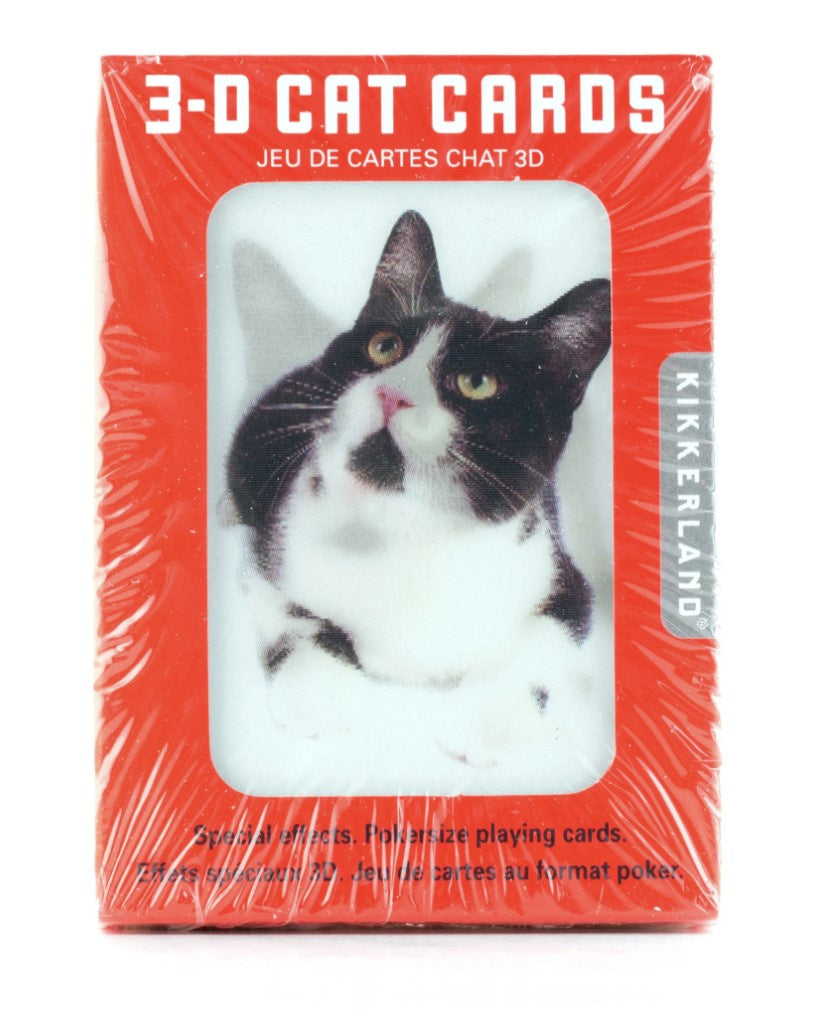 Playing Cards 3D Cats