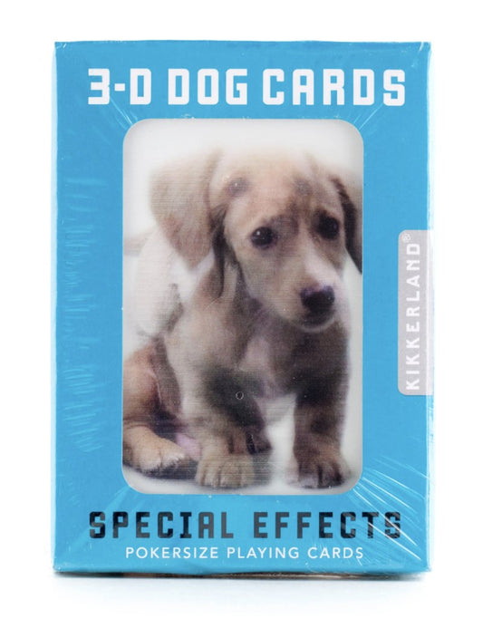 Playing Cards 3D Dogs