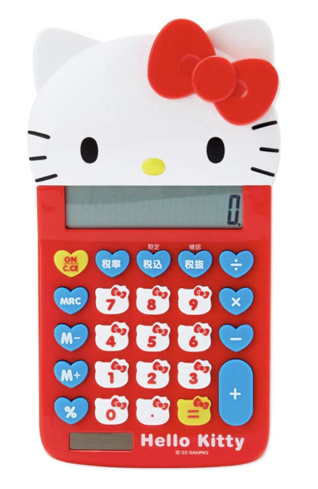 Sanrio Diecut Calculator Hello Kitty