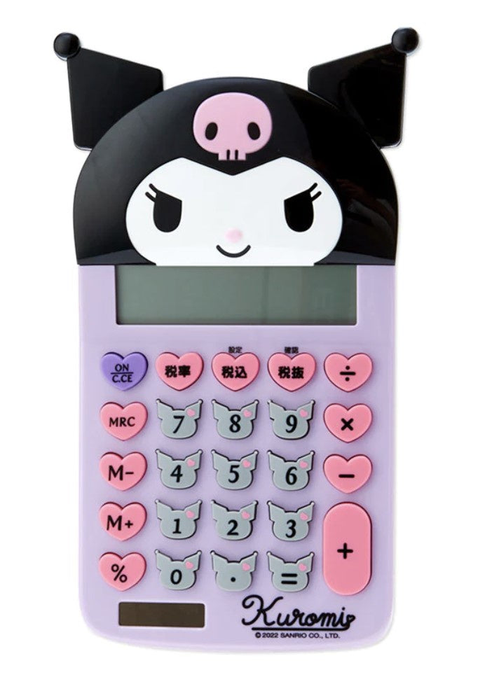 Sanrio Diecut Calculator Kuromi