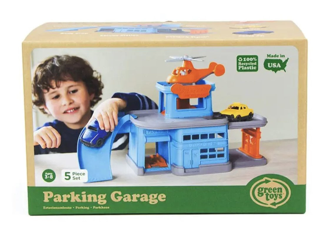 Green Toys Parking Garage Set