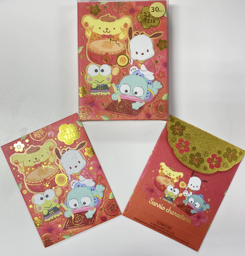 1pc Red Envelope Pocket Medium Sanrio Characters