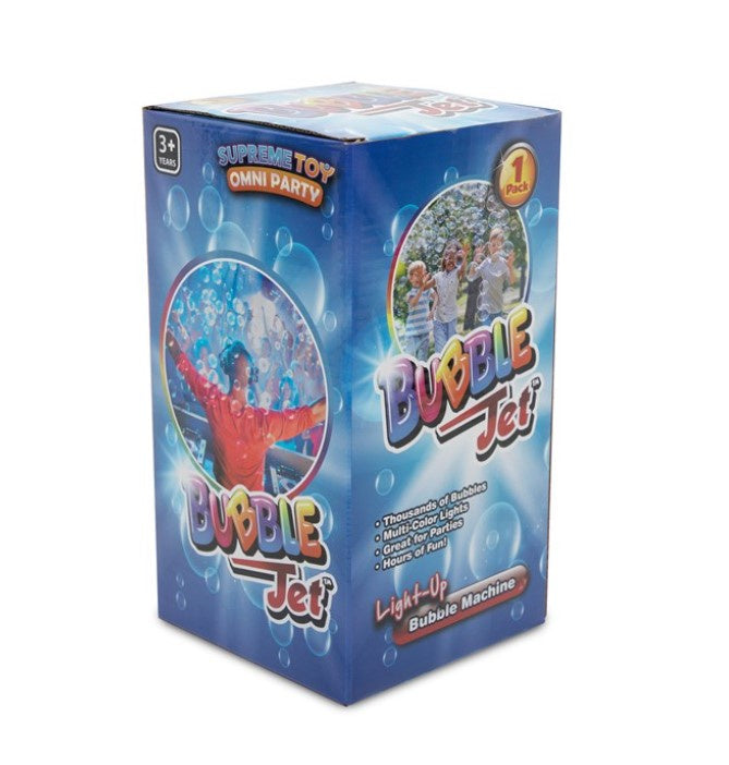 Light Up Bubble Jet Machine