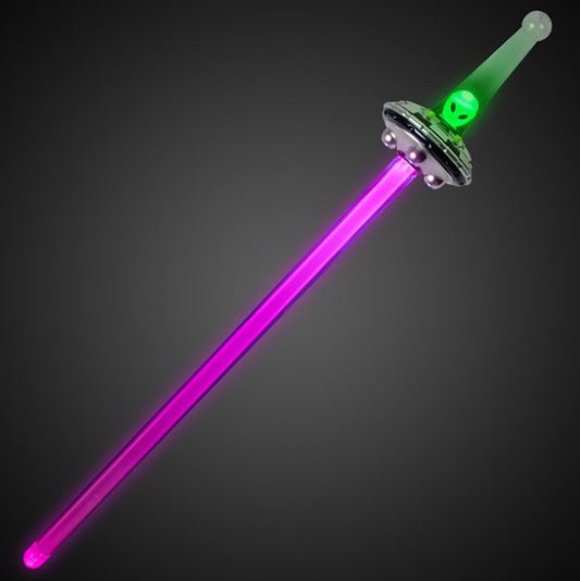 Light Up UFO Sword with Sound