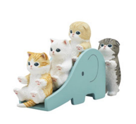 Mofusand Cats on Slide Kitan Club Surprise Box