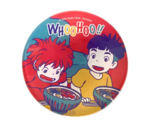 Ponyo Yummy Mini Glass Plate Whoohoo!!