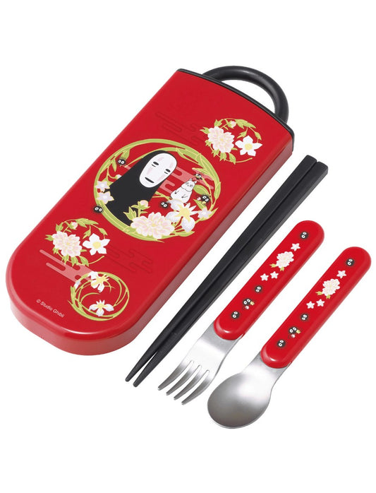 Spirited Away Utensil Set Dark Red