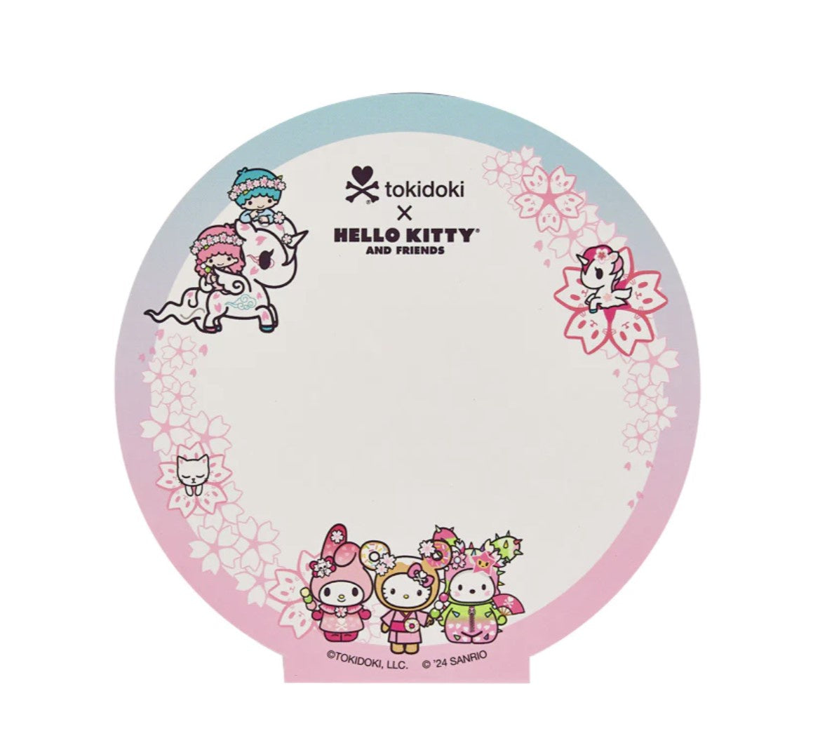 tokidoki x Hello Kitty and Friends Sakura Festival Sticky Notes