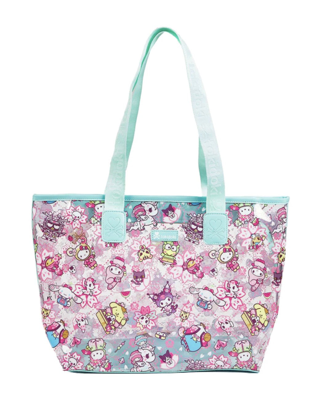 tokidoki x Hello Kitty and Friends Sakura Festival Clear Tote Bag