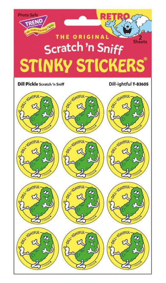 Scratch 'n Sniff Stinky Stickers Dill-ightful Dill Pickle