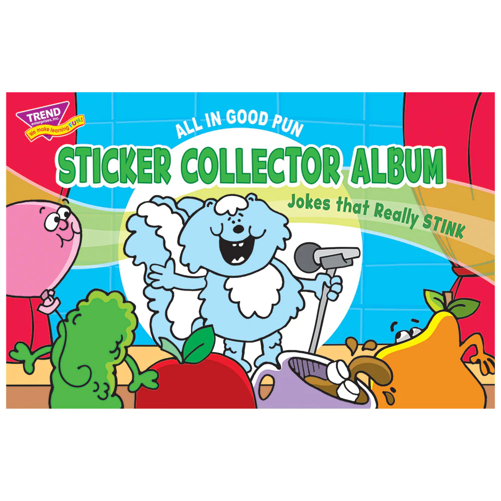 All in Good Pun Sticker Collector Album