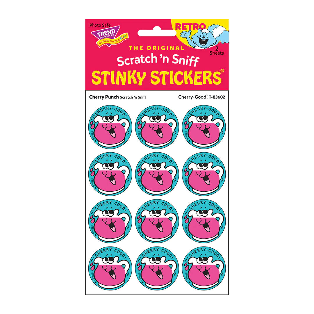 Scratch 'n Sniff Stinky Stickers Cherry Punch Cherry-Good!