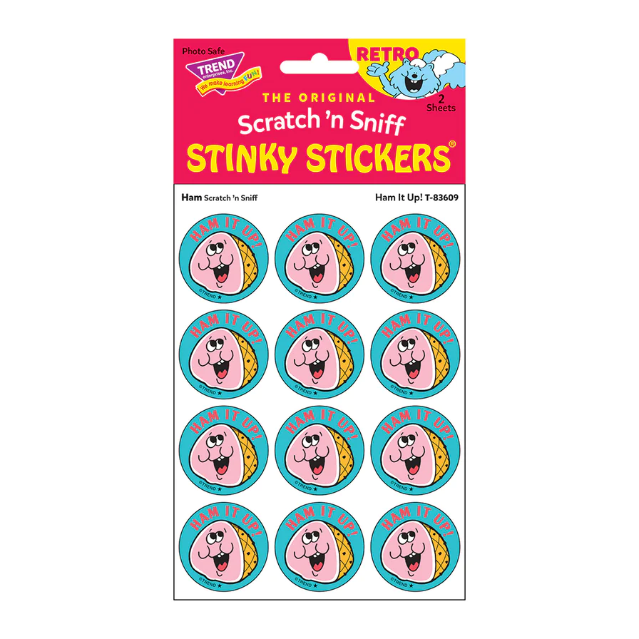 Scratch 'n Sniff Stinky Stickers Ham - Ham It Up