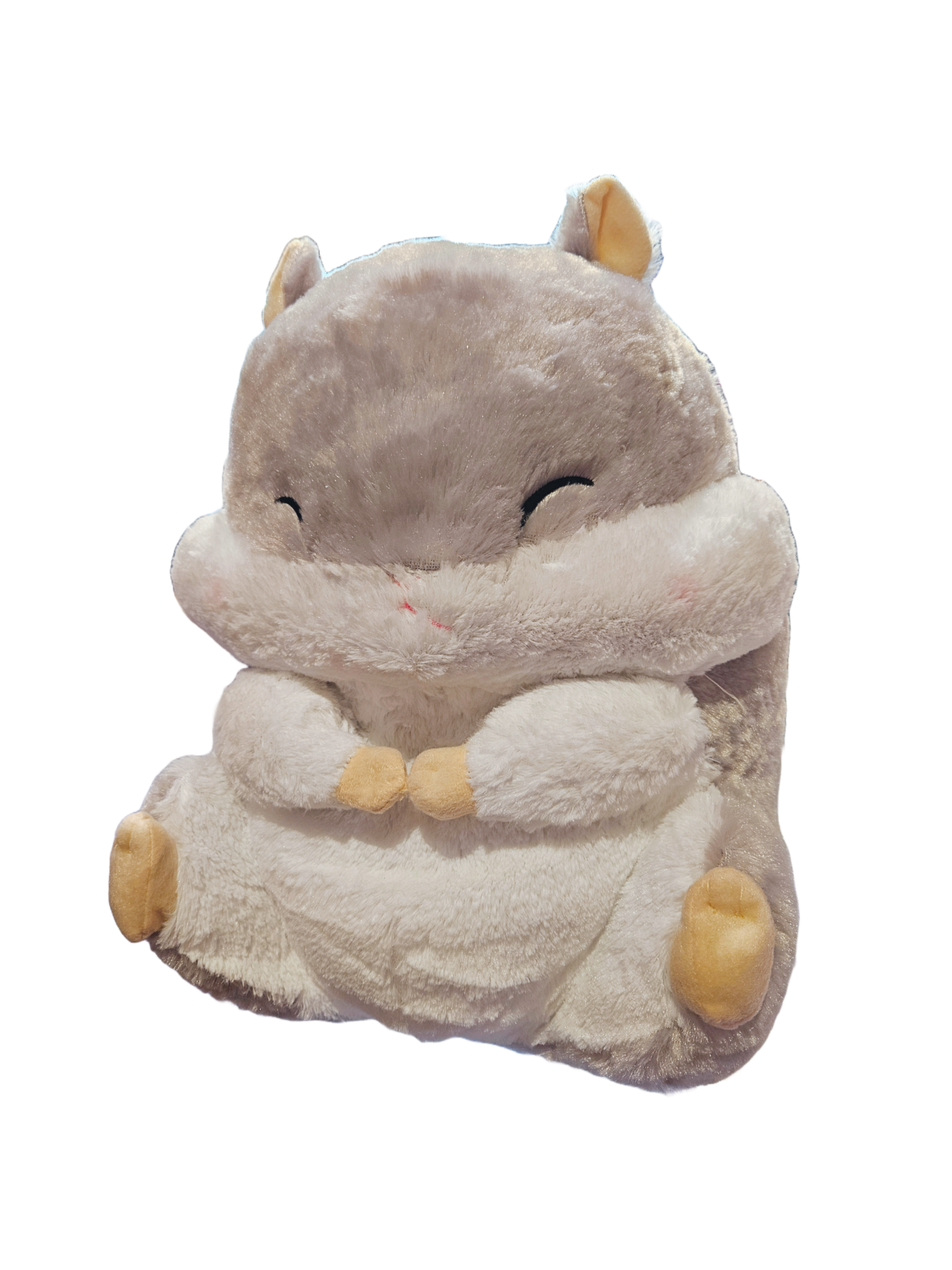 Gray and White Hamster 20 in Amuse Collection Plush