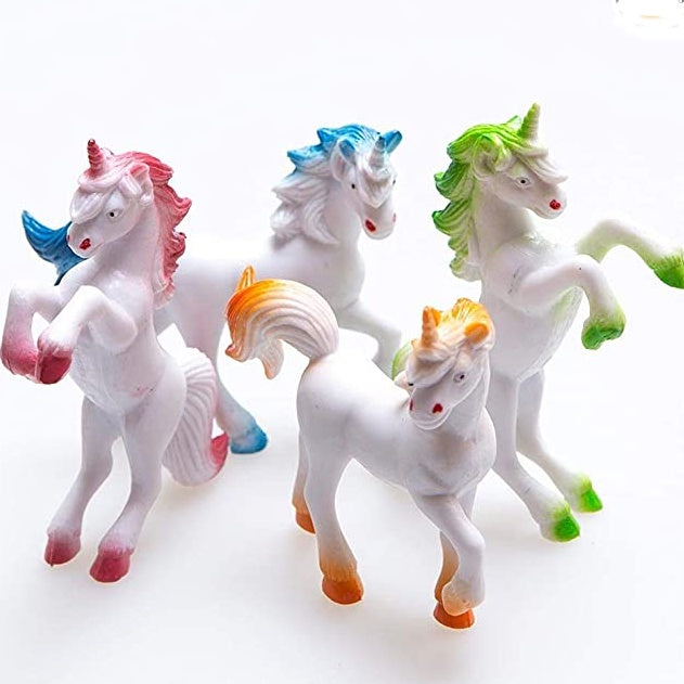 Enchanted Unicorn Plastic 3 in Figure · Kappa Toys