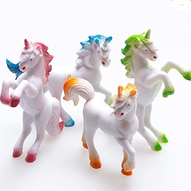 Enchanted Unicorn Plastic 3 in Figure