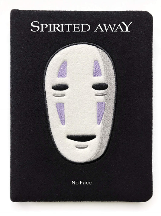 Spirited Away No Face Plush Journal