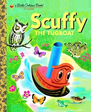 Scuffy the Tugboat Little Golden Book