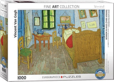 The Bedroom in Arles by Vincent van Gogh 1000 Piece Puzzle