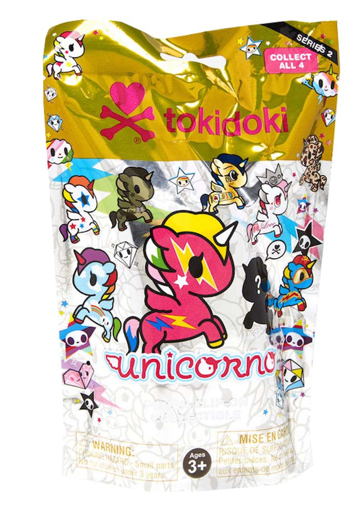 Unicorno Surprise Bag Series 2 Plush Assorted Key Chain