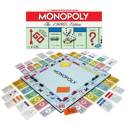 Monopoly The 1980's Edition