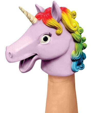 Unicorn Hand Puppet Stretchy