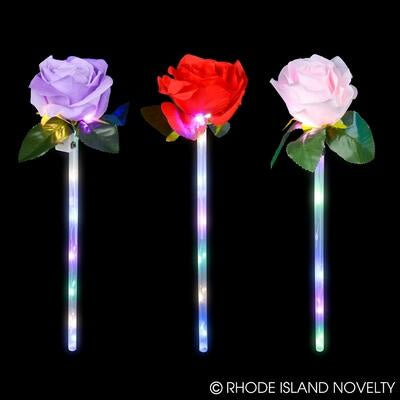 Light-UP Rose Wand 16 in