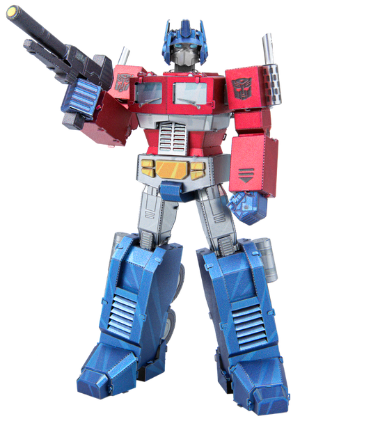 Optimus Prime In Color Metal Earth Model Kit