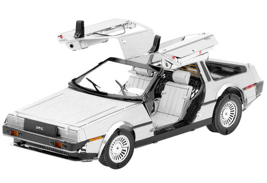 DeLorean Back to the Future Metal Earth