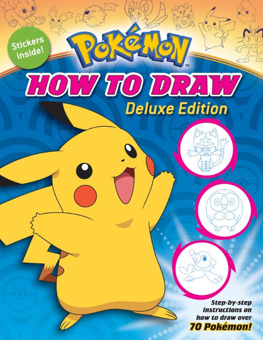 Scholastic Pokemon How To Draw Deluxe Edition