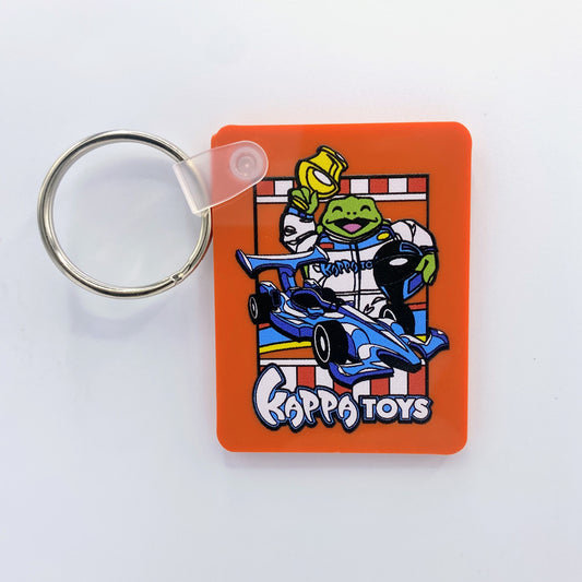 Kappa Turtle Formula for Fast Rides Keychain