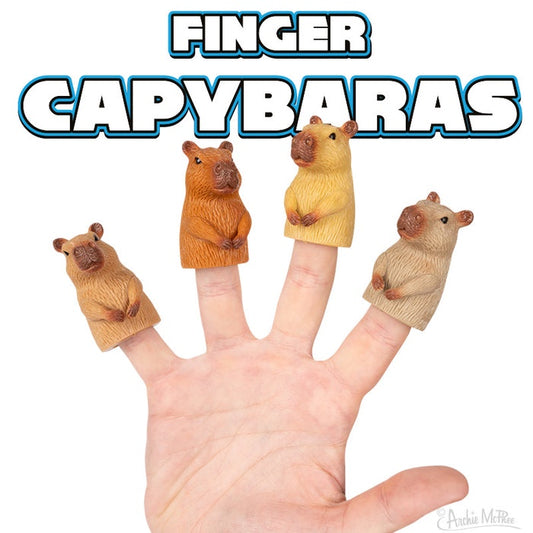 Capybara Finger Puppet