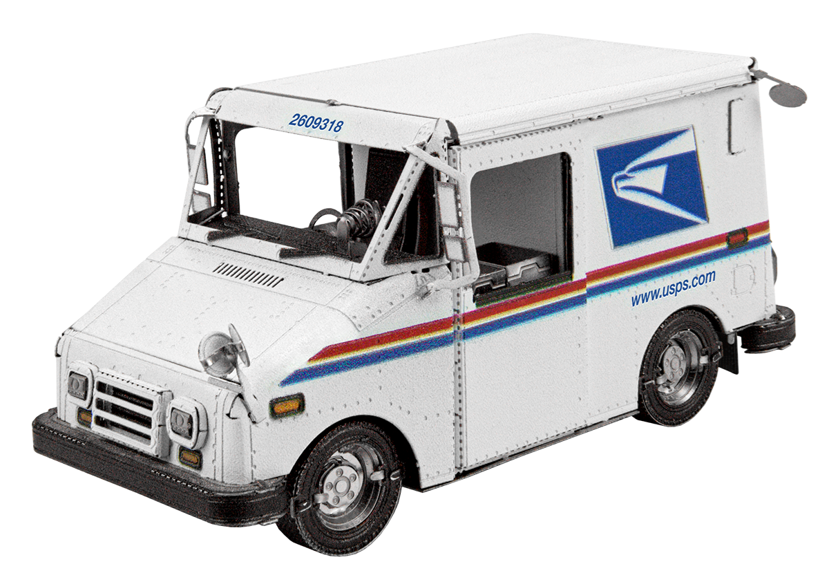 Metal Earth USPS LLV Mail Truck