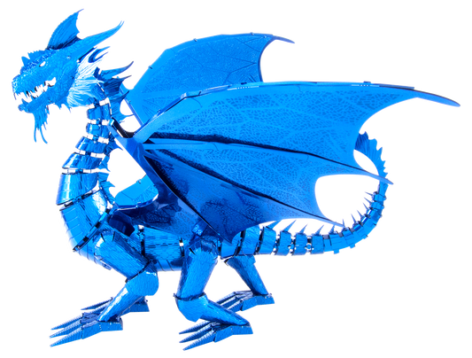 Metal Earth ICONX Blue Dragon