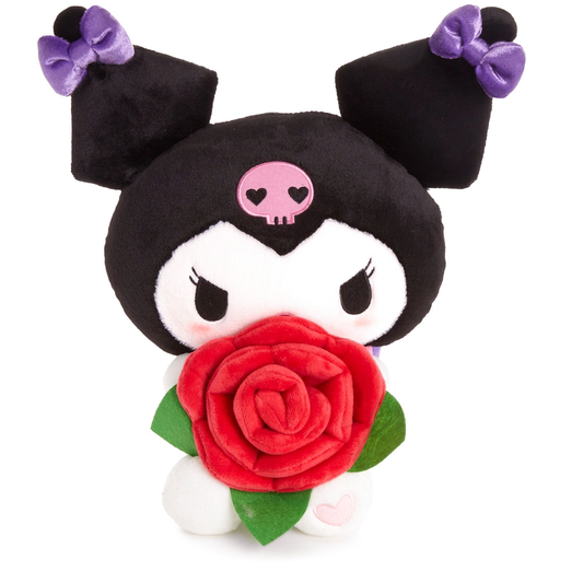 Heart & Rose Kuromi 12 inch Plush